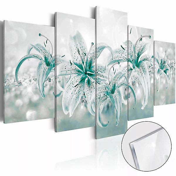 Acrylglasbild - Sapphire Lilies [glass] günstig online kaufen