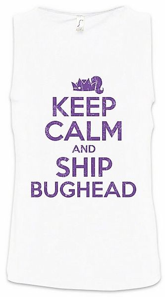 Urban Backwoods Tanktop Keep Calm And Ship Bughead Ärmelloses T-Shirt River günstig online kaufen