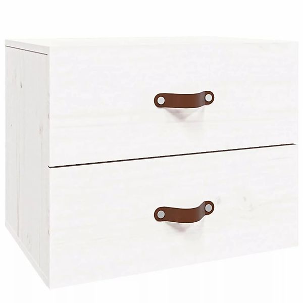 Vidaxl Wand-nachttisch Weiß 50x36x40 Cm günstig online kaufen