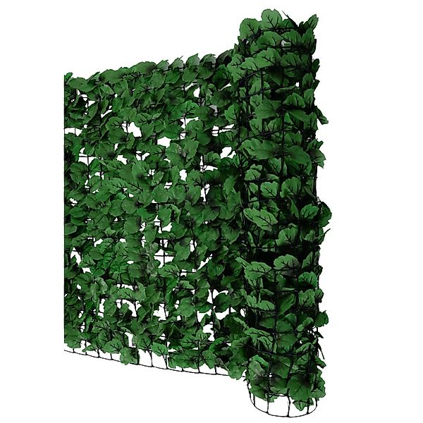 MCW Balkonsichtschutz N77 300x100cm Blatt - 300x100cm Blatt Dunkel günstig online kaufen