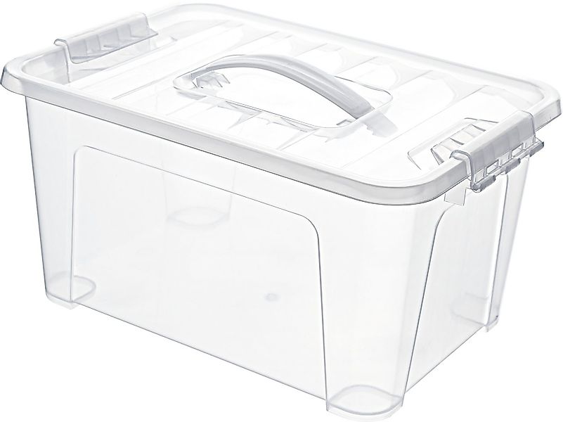 VBS Aufbewahrungsbox, mit Deckel, 32,5 cm x 23,5 cm x 17 cm günstig online kaufen