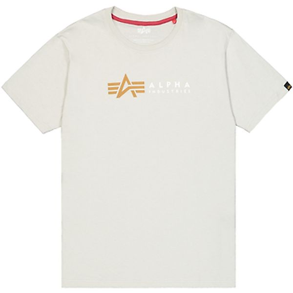 Alpha Industries  T-Shirt Alpha Label T-Shirt - stone günstig online kaufen