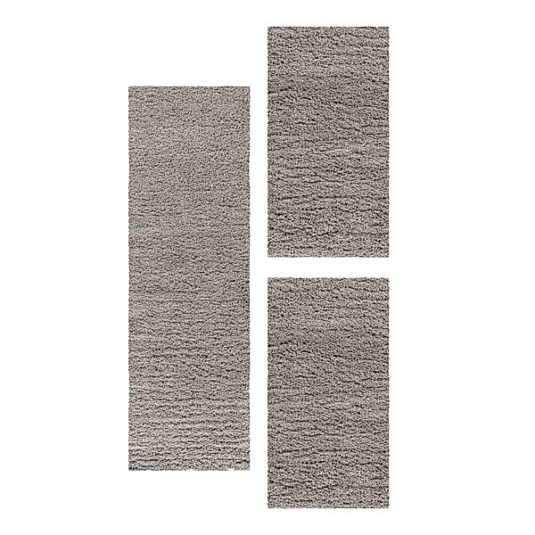 SIMPEX24 Hochflor-Bettumrandung Unicolor - Einfarbig, Höhe günstig online kaufen