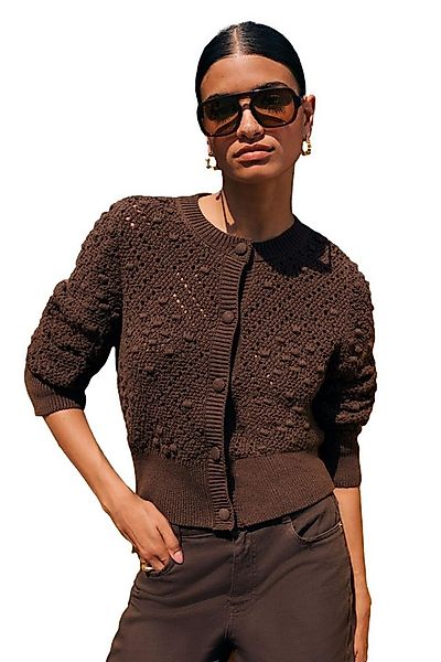 Friends Like These Strickjacke Friends Like These Noppenstrickjacke (1-tlg) günstig online kaufen