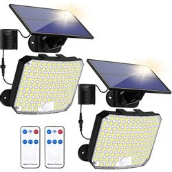 LMaxhome LED Solarleuchte Solarlampen Mit Fernbedienung&Bewegungsmelder günstig online kaufen