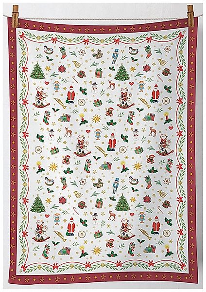 Ambiente® Geschirrtuch Ornaments all over, (1-tlg., 1-teilig), Geschirrtüch günstig online kaufen