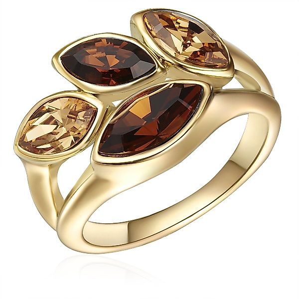 Lulu & Jane Fingerring gelbgold, verziert günstig online kaufen