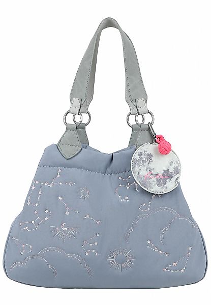 Fritzi aus Preußen Henkeltasche "Cosmo" mit dezenter Regenbogen-Stickerei günstig online kaufen