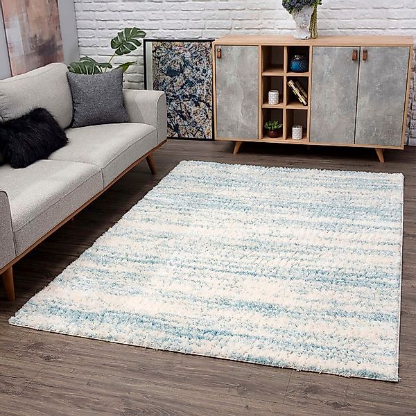 Carpet City Hochflor-Teppich »Pulpy 524«, rechteckig, 30 mm Höhe, besonders günstig online kaufen