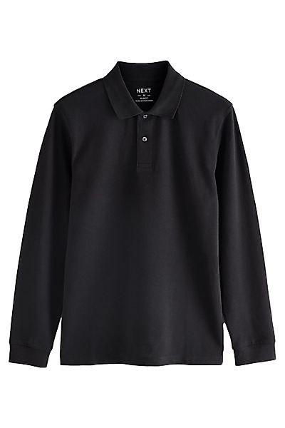 Next Langarm-Poloshirt Slim Fit Pikee-Poloshirt mit günstig online kaufen