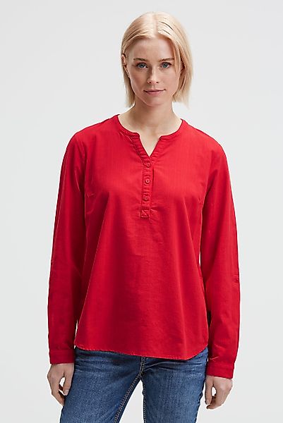 SOCCX Langarmbluse im Turn-Up-Look günstig online kaufen