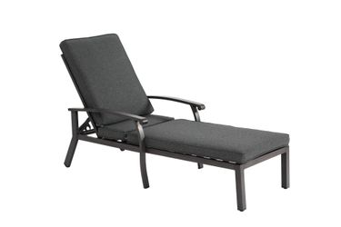 LVHOM Gartenliege Verstellbare Aluminium-Liege mit Kissen, günstig online kaufen
