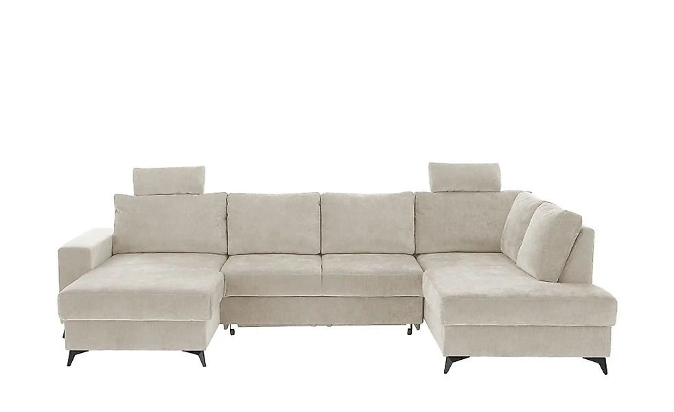 uno Wohnlandschaft mit Schlaffunktion Salamanca ¦ creme ¦ Maße (cm): B: 280 günstig online kaufen