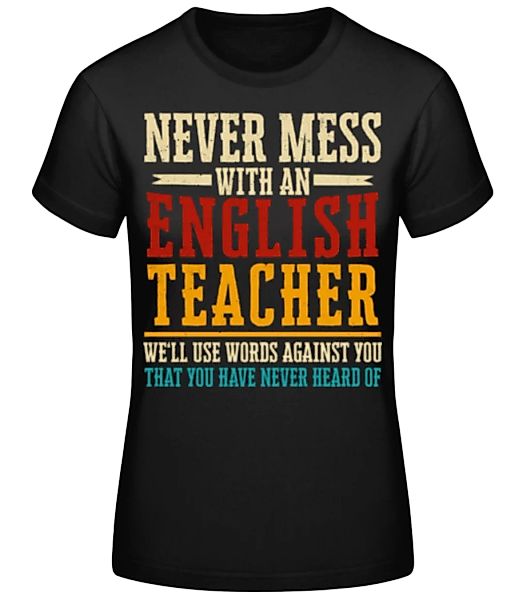 English Teacher · Frauen Basic T-Shirt günstig online kaufen
