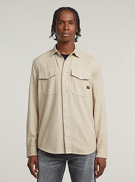 G-STAR Langarmshirt Marine Slim Hemd günstig online kaufen