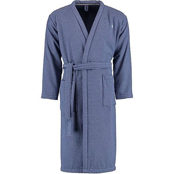 Marc o Polo Bademantel Kimono Jaik - Farbe: Ocean Blue - M günstig online kaufen