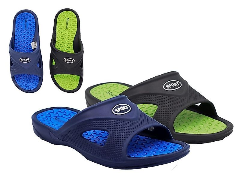 emeco Badelatschen Badepantolette Herren Badeschuhe Saunsaschuhe günstig online kaufen