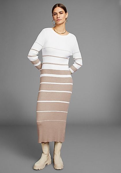 HECHTER PARIS Strickkleid, mit Streifen günstig online kaufen
