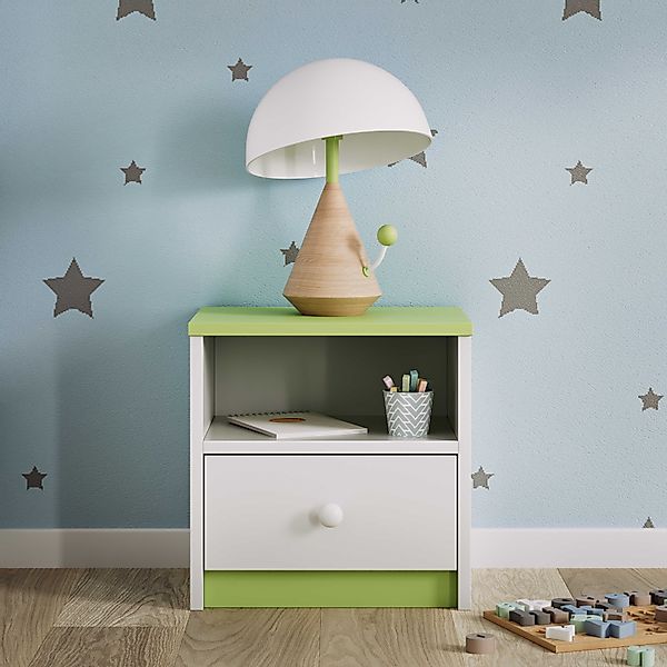 Bjird Nachttisch Babydream (mit Schließfach), 40x40x30 günstig online kaufen