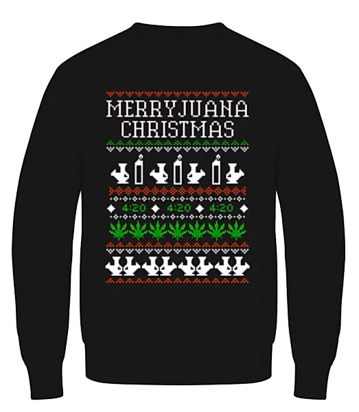 Merryjuana Christmas · Männer Pullover günstig online kaufen