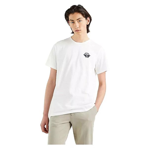 Dockers Logo Wing&anchor Kurzärmeliges T-shirt S Lucent White günstig online kaufen