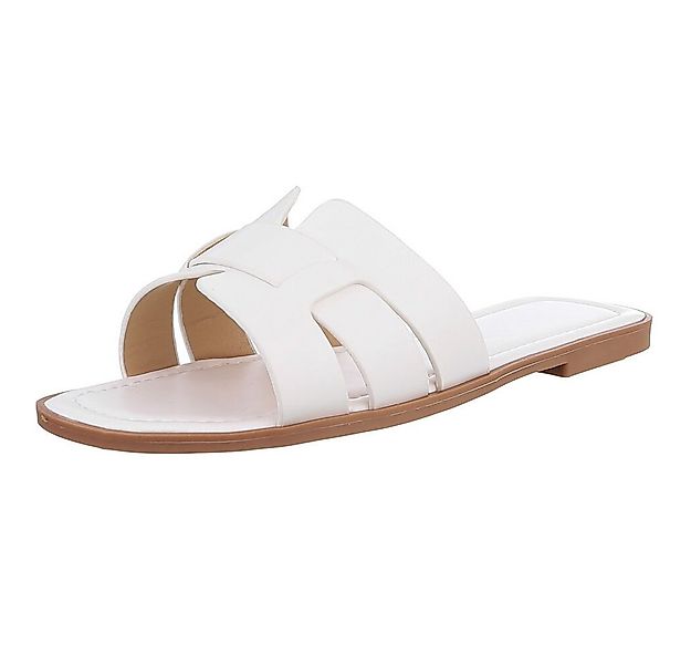 Ital-Design Moderne Sandalen für Freizeit und Sommervergnügen Pantolette (8 günstig online kaufen