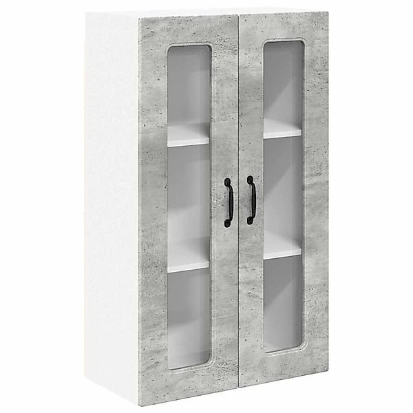 vidaXL Küchenwandschrank Beton Grau 60 x 31 x 100 cm Holzwerkstoff 884827 günstig online kaufen