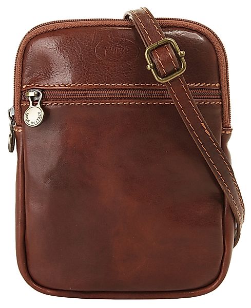 Piké Umhängetasche echt Leder, Made in Italy günstig online kaufen