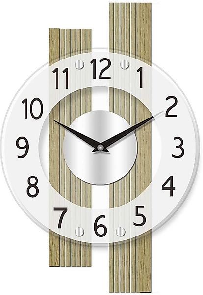 AMS Wanduhr Funkwanduhr modern 28 x günstig online kaufen