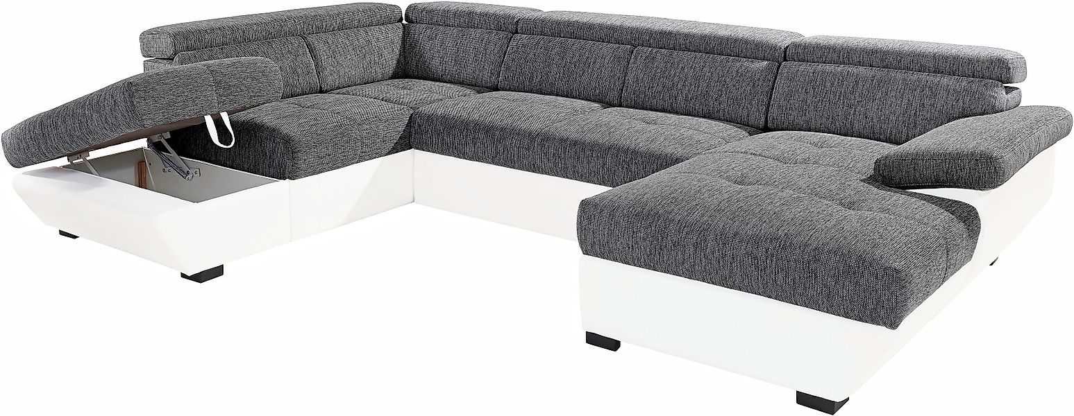 COTTA Polstergarnitur »Speedway U-Form«, (Set), Set bestehend aus: Wohnland günstig online kaufen