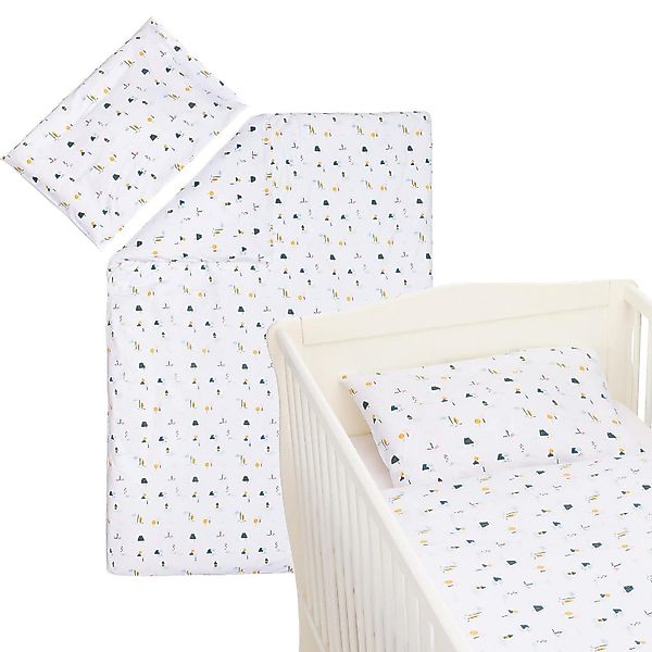 Fillikid Babybettwäsche aus reiner Baumwolle 100x140 günstig online kaufen