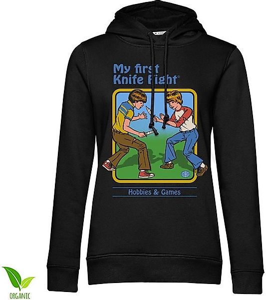 Steven Rhodes Hoodie My First Knife Fight Girly Hoodie günstig online kaufen