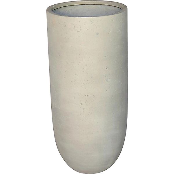 Pflanzgefäß Poroso 35,5 cm x 35,5 cm x 69 cm Grau günstig online kaufen