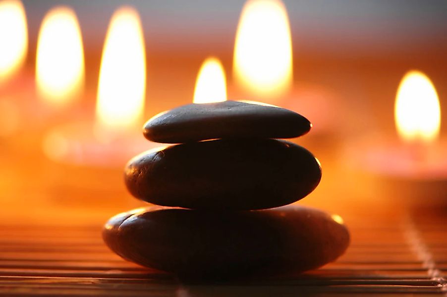 Papermoon Fototapete "Steine Wellness" günstig online kaufen