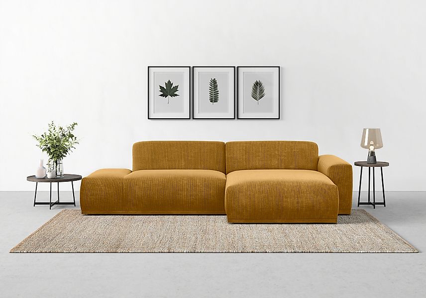 TRENDMANUFAKTUR Ecksofa Braga, mit hochwertigem Kaltschaum, günstig online kaufen