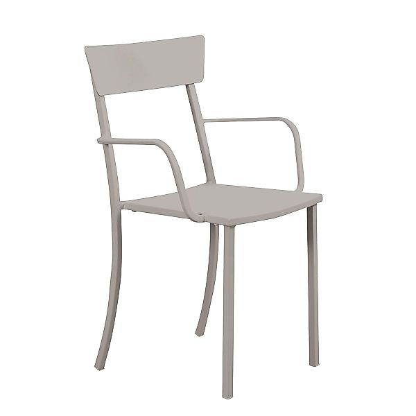 Sessel Mogan mit Armlehne - Stilvoller Gartenstuhl für Outdoor schlamm günstig online kaufen