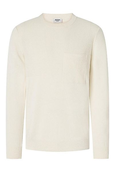 Joop Jeans Rundhalspullover Owin im Materialmix günstig online kaufen