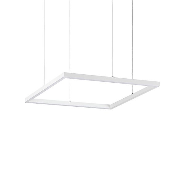 Ideal Lux LED-Hängelampe Oracle Slim 50 x 50 cm weiß 3.000 K günstig online kaufen