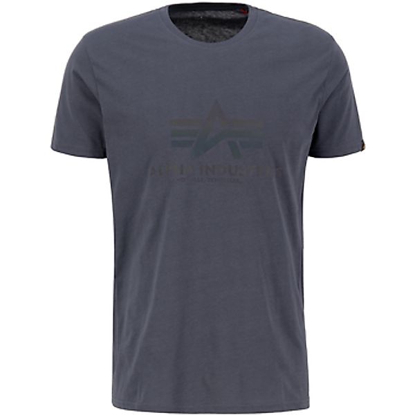 Alpha Industries  T-Shirts & Poloshirts Basic T Rainbow Reflective - greybl günstig online kaufen