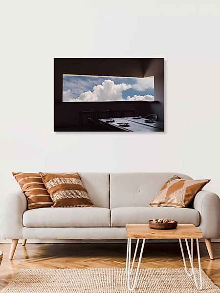 Poster / Leinwandbild - Cloudy Views günstig online kaufen