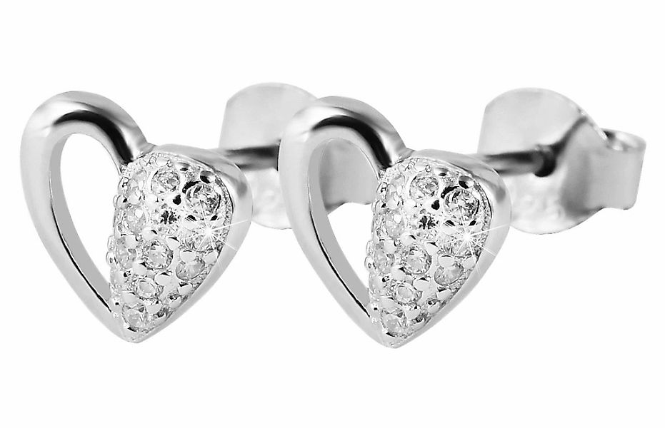 Adelia´s Paar Ohrhänger "Damen Ohrringe – Ohrstecker aus 925 Silber mit Zir günstig online kaufen
