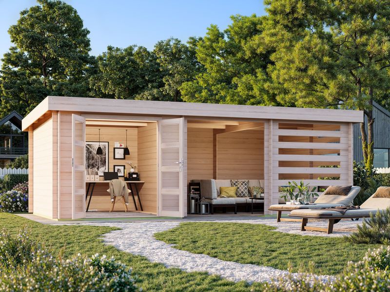 Fjordholz Gartenhaus Samim 28 günstig online kaufen