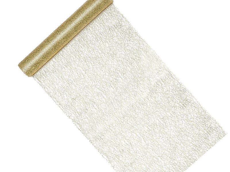 partydeco Tischläufer, Tischläufer in Netzoptik 36cm günstig online kaufen