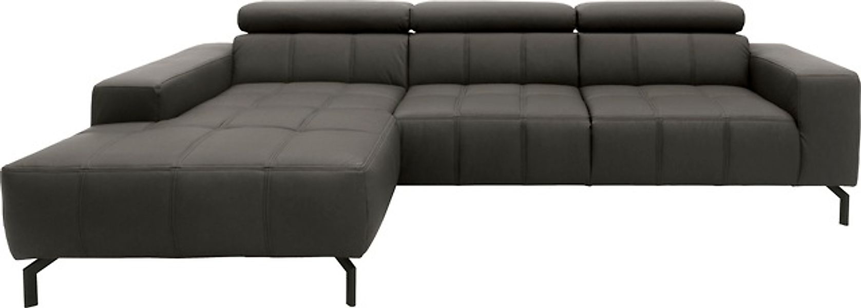 DOMO collection Ecksofa »Cunelli tolle Sitznähte als Designelement, fester günstig online kaufen