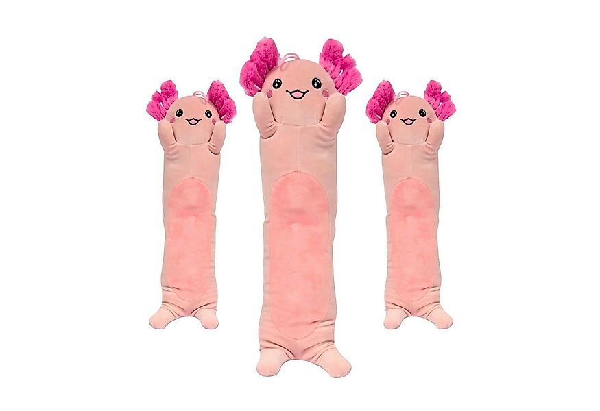 soma Kuscheltier Axolotl Kuscheltier Kissen pink 63 Plüsch Kuschelkissen Zu günstig online kaufen