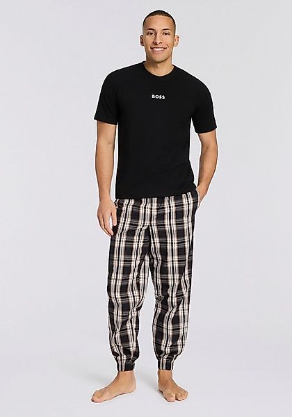 BOSS Pyjama Easy Long Set TShirt (Set, 2 tlg) günstig online kaufen