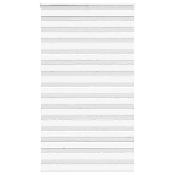 vidaXL Doppelrollo Weiß 120x230 cm Stoffbreite 115,9 cm Polyester 4014811 günstig online kaufen