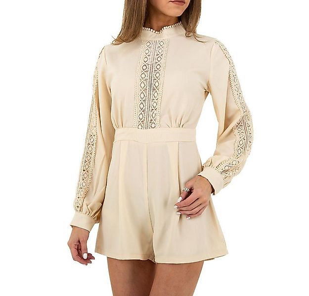 Ital-Design Jumpsuit Damen Party & Clubwear Hotpants Glänzend Kurzer Jumpsu günstig online kaufen