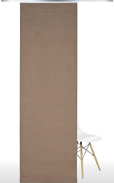 Liedeco Schiebegardine Klettband 1 Stk. tlg. HxB: 245x60, ohne Paneelwagen günstig online kaufen