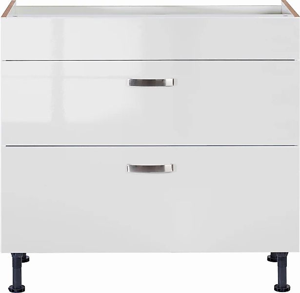 KOCHSTATION Kochfeldumbauschrank "KS-Cara", Breite 90 cm, mit Vollauszügen günstig online kaufen